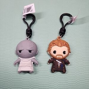 Love And Thunder Starlord And Gorr Bag Clips